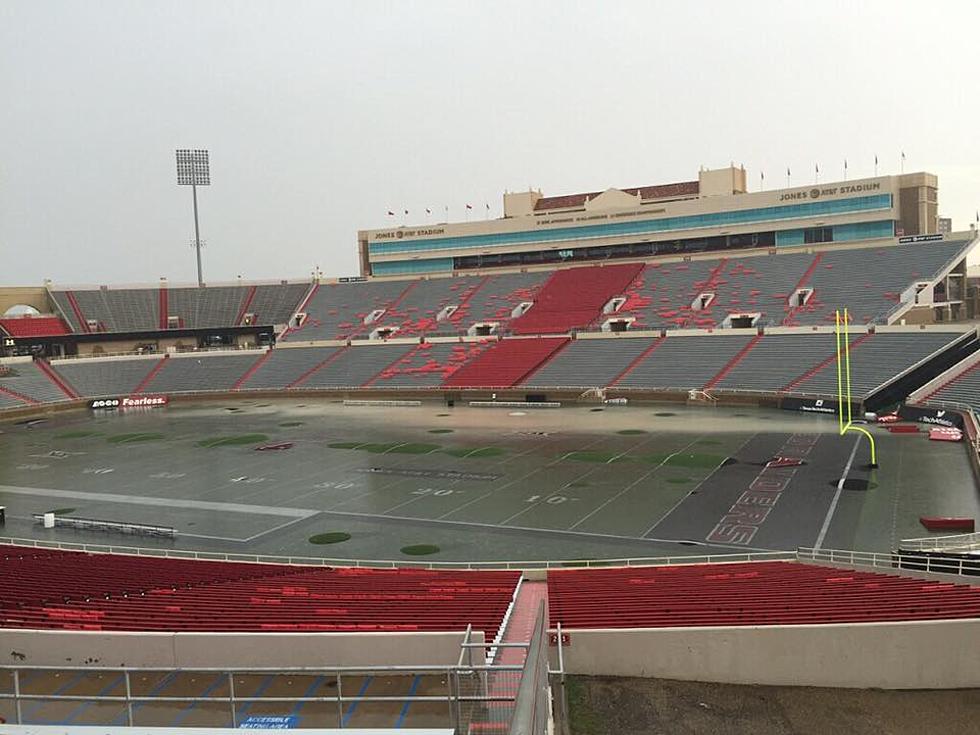 This Is What Jones AT&T Stadium Looks Like When It’s Flooded [Photos]