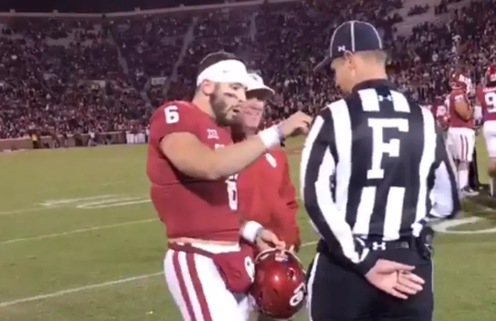 Baker Mayfield Hands Out Touchdowns and Candy For Halloween