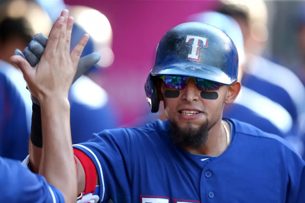 Odor Makes History in Rangers Win on Saturday