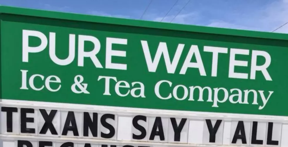 Lubbock's Pure Water Ice & Tea Company Trolls OU [Photo]