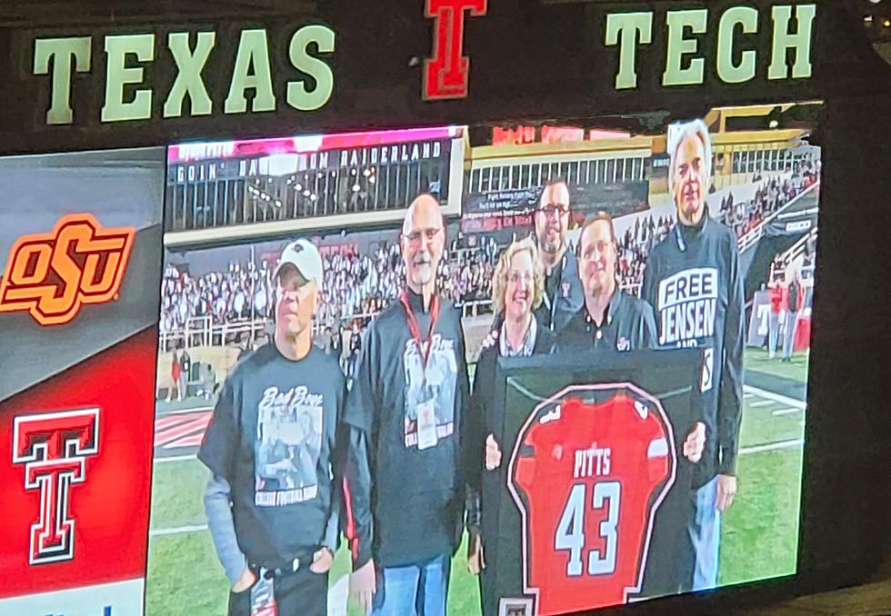 Texas Tech Honors Steve Pitts and Radio Announcers on Saturday