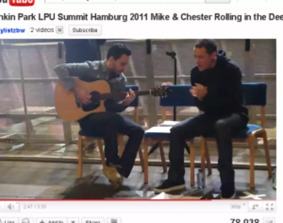 Linkin Park Does An Awesome Job Covering Adele&#8217;s &#8220;Rolling In the Deep&#8221; [VIDEO]
