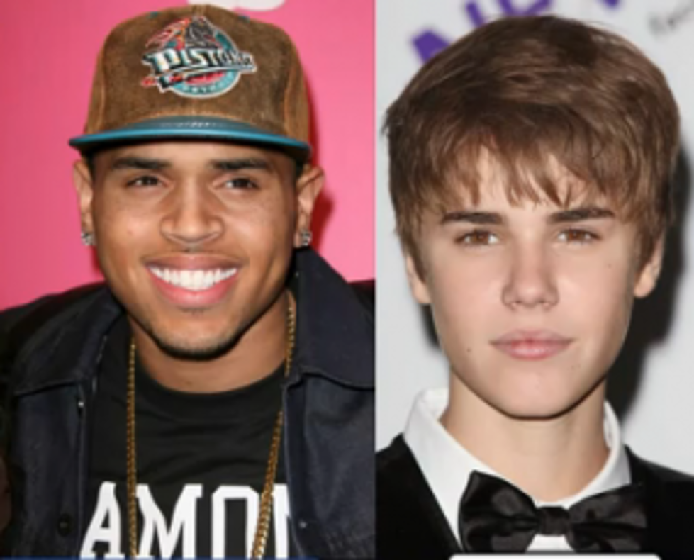 Justin Bieber Raps With Chris Brown [Video]