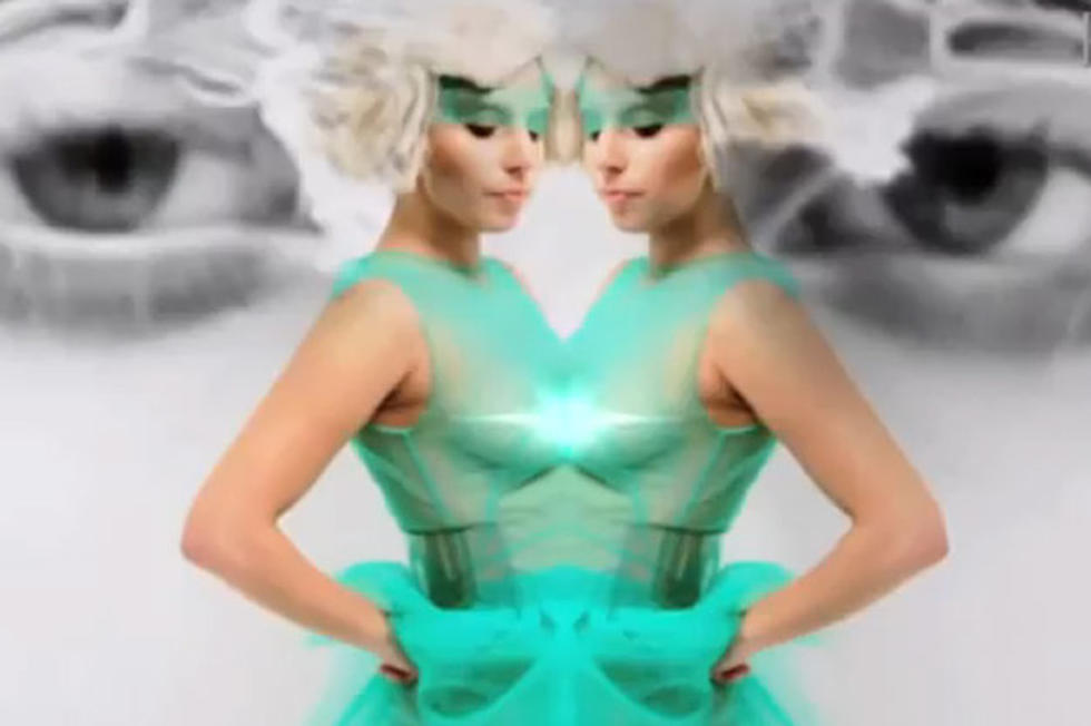 Lady Gaga Rocks Pink and Mint Dresses in ELLE ‘Behind the Cover’ Video