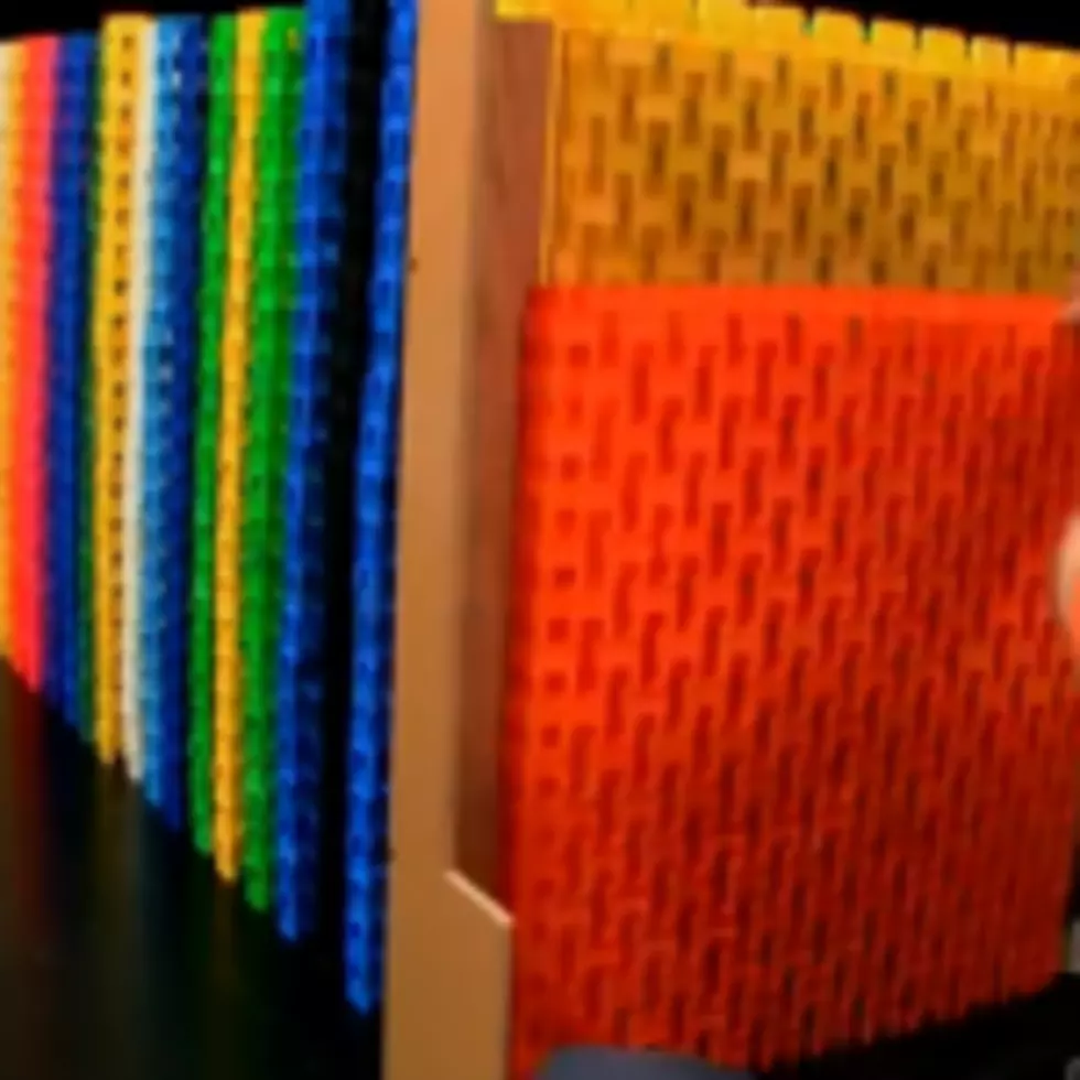 World Record&#8230;What Does 60,000 Dominoes Falling Look Like? [VIDEO]