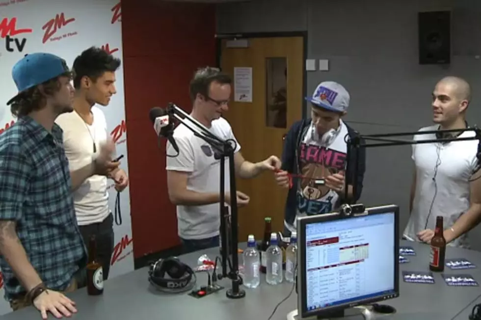 The Wanted Get Zapped During Electric Dog Collar Game