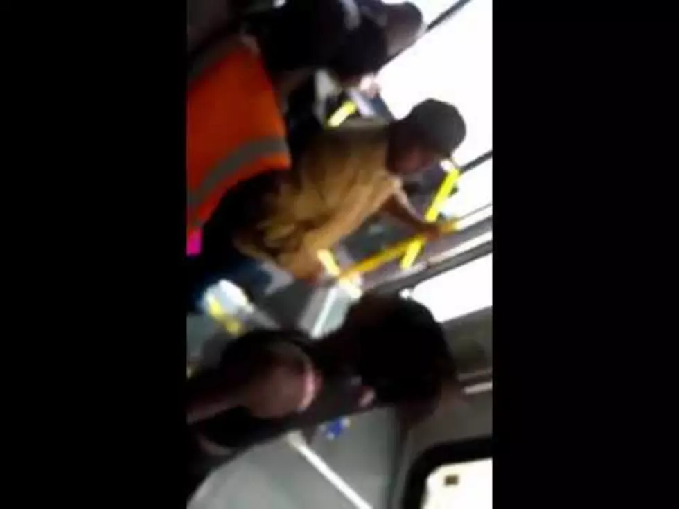 SHOCKING!  Cleveland Ohio RTA Male Bus Driver Uppercuts Female Passenger [VIDEO]