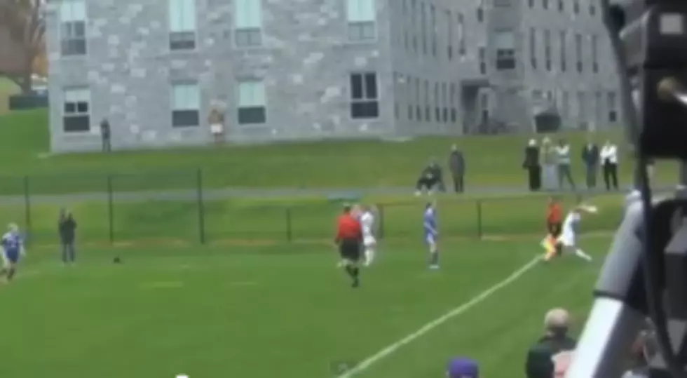 Soccer Player Gets Hit Square In The Face With Soccer Ball Not Once But Twice &#8211; [VIDEO]