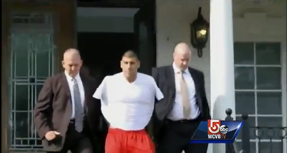 New England Patriots Aaron Hernadez Arrested And Taken Into Custody – [VIDEO]