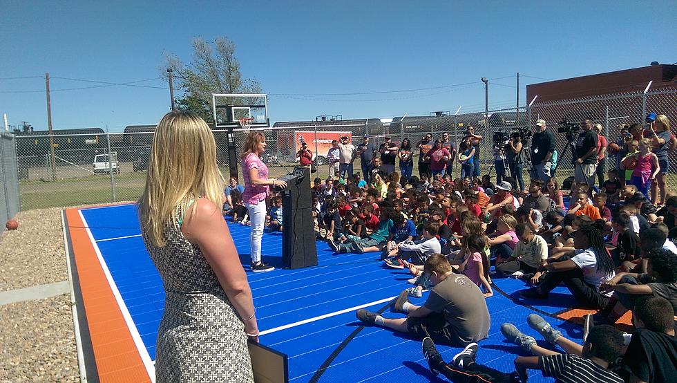 Nancy Lieberman Dedicated Outdoor Court To Boys and Girls Clubs of Amarillo and Canyon