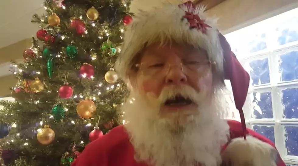 Santa Sends Special Imortant Video Message To Kids