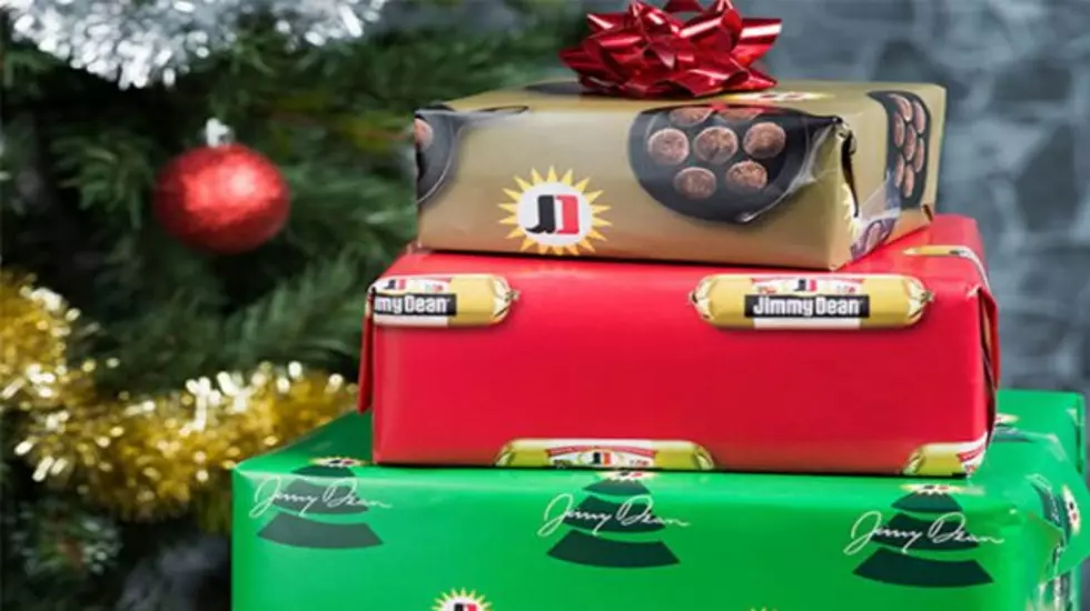 Free Jimmy Dean Sausage Scented Wrapping Paper