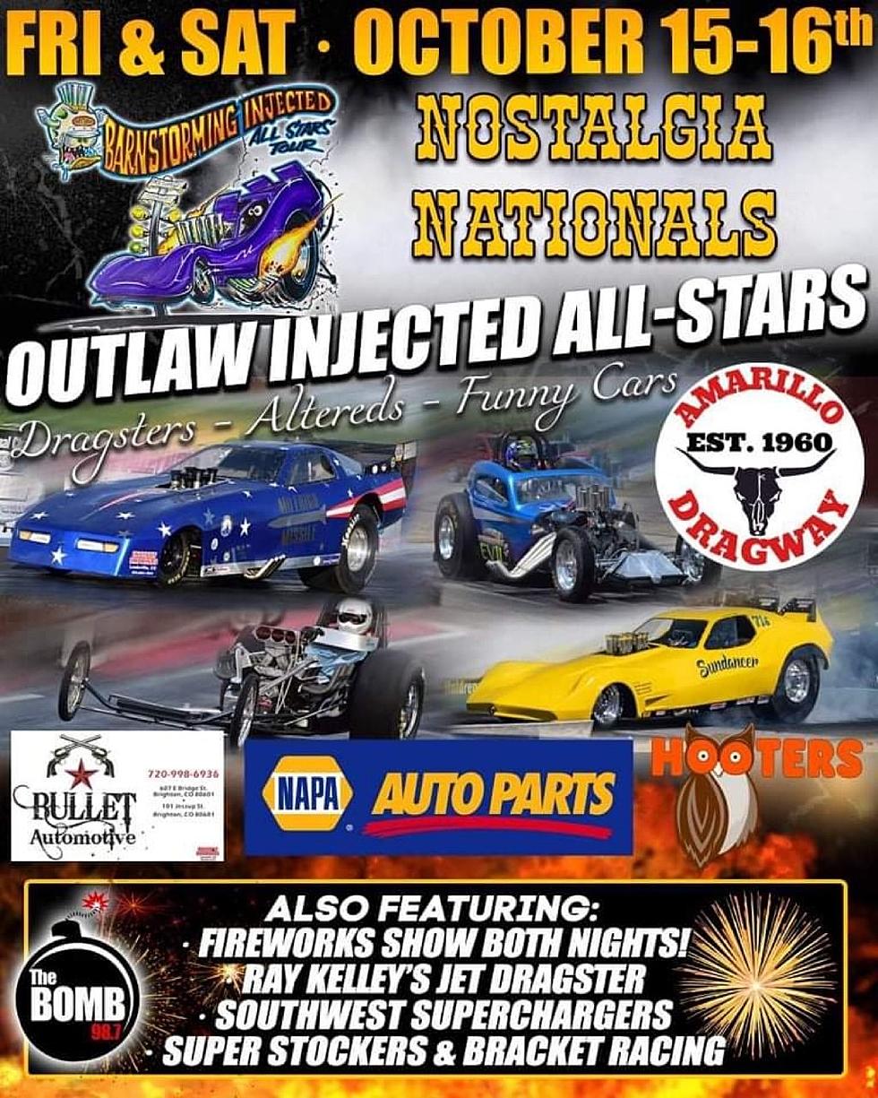 Loud Cars, Gas Fumes & Flames. Dragsters Invade Amarillo!