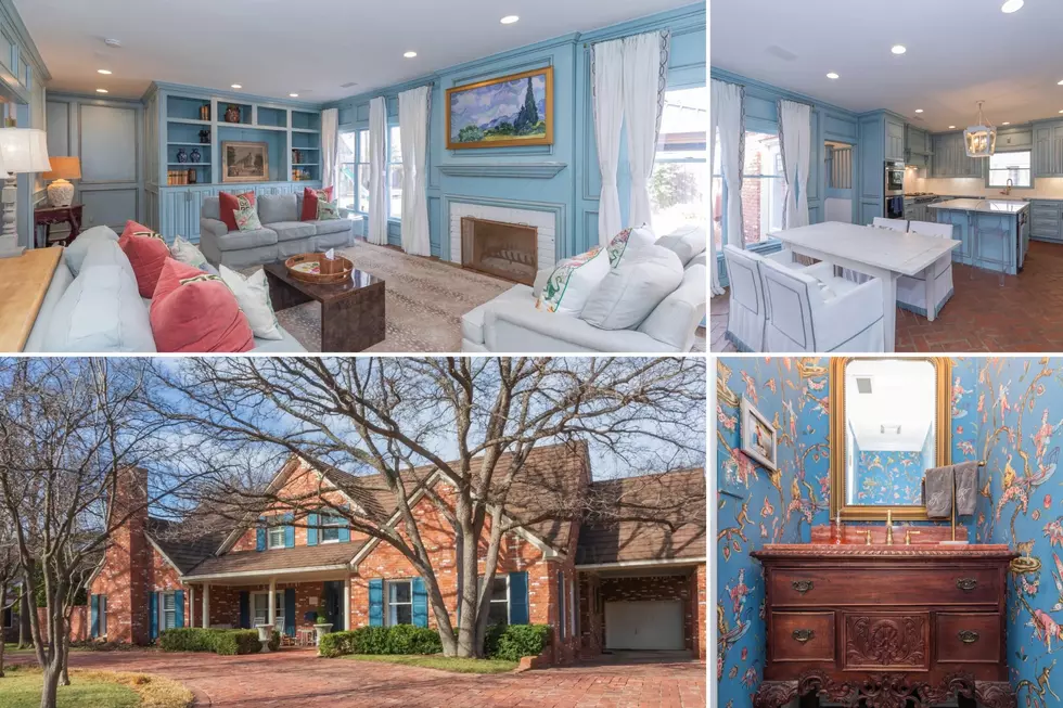 Beautiful in Blue: Wolflin Home For Sale
