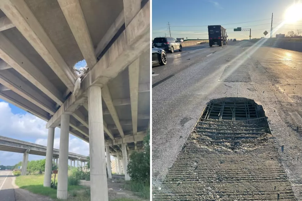 Massive Potholes Detour Texas Drivers