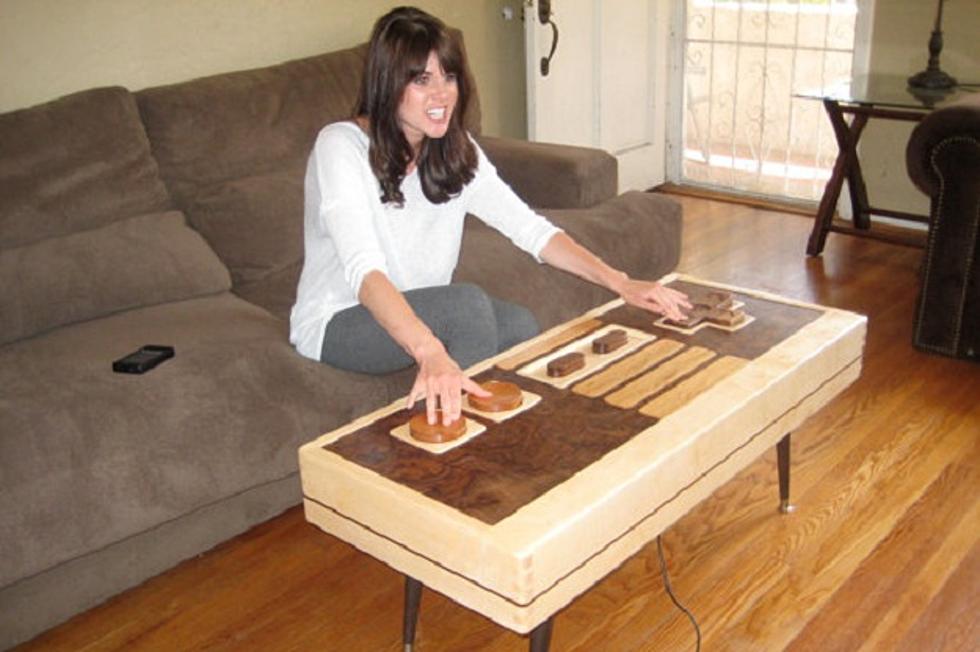 Nintendo Controller Coffee Table Is Completely Operational