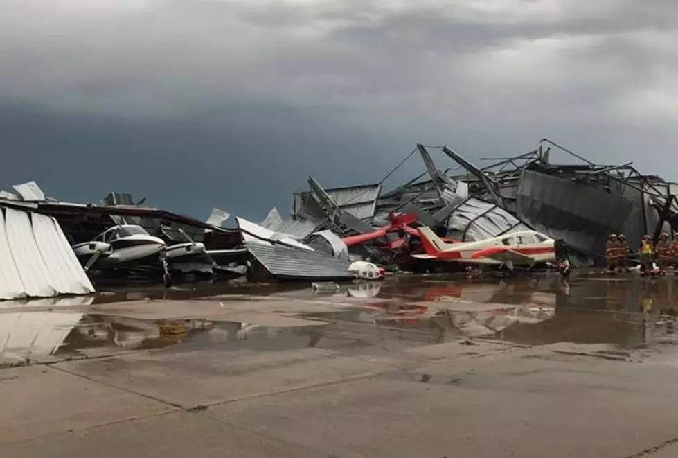 Parts of Dalhart Airport Destroyed In Sunday Storms