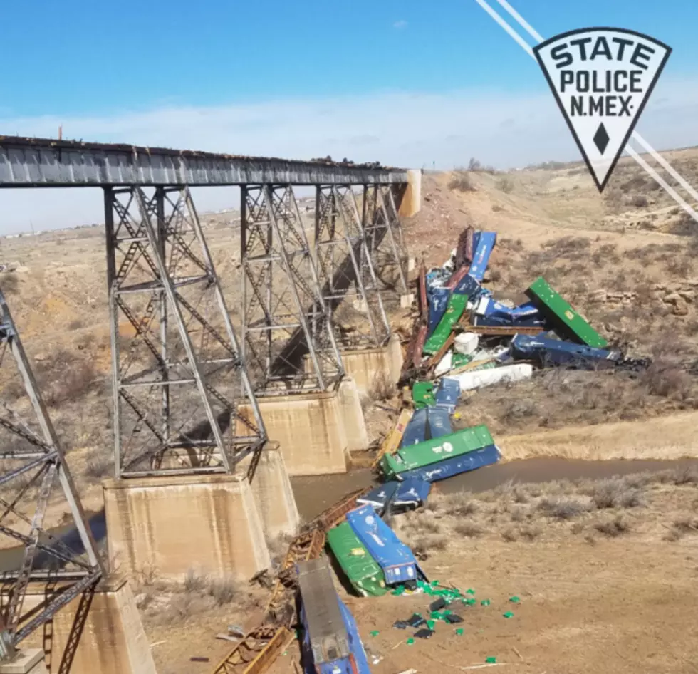 Wind Causes Train Derailment Just Over in Logan New Mexico