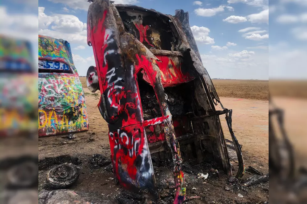 Reward Being Offered For Information About Cadillac Ranch Fire