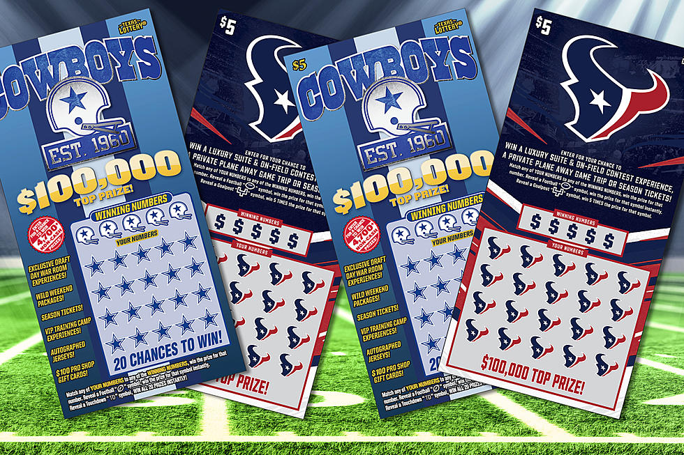Texas Lottery Rolls Out New Cowboys and Texans’ Scratch Games