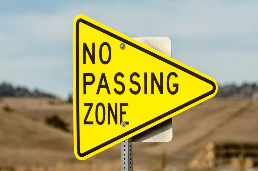Folks, 'No Passing' Signs are Posted For Good Reason