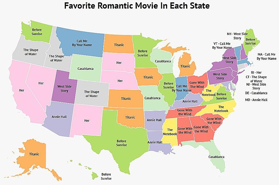 Texas’ Favorite Romantic Movie is Before Sunrise?  I Call BS!