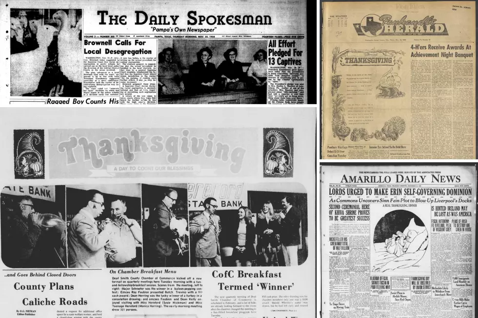 See Thanksgiving in the Texas Panhandle Through Vintage Newspapers