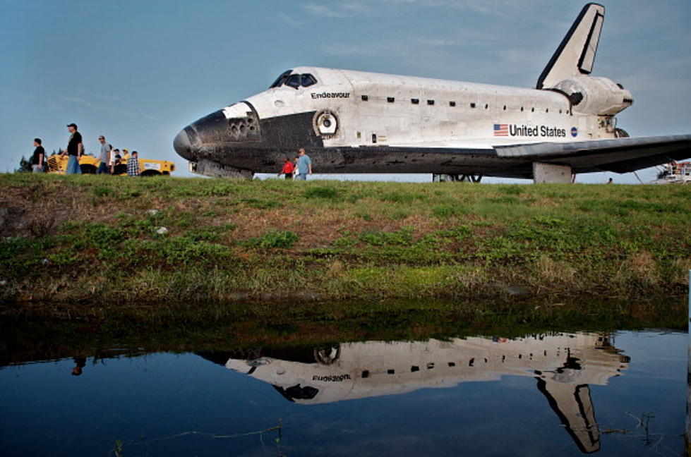 Space Shuttle Endeavour Lands And Taxis Into Retirement