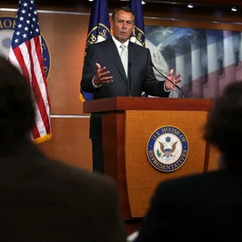 House Speaker Boehner Holds Weekly News Conference