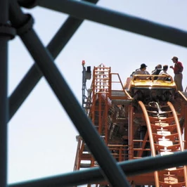Six Flags Roller Coaster Shut Down