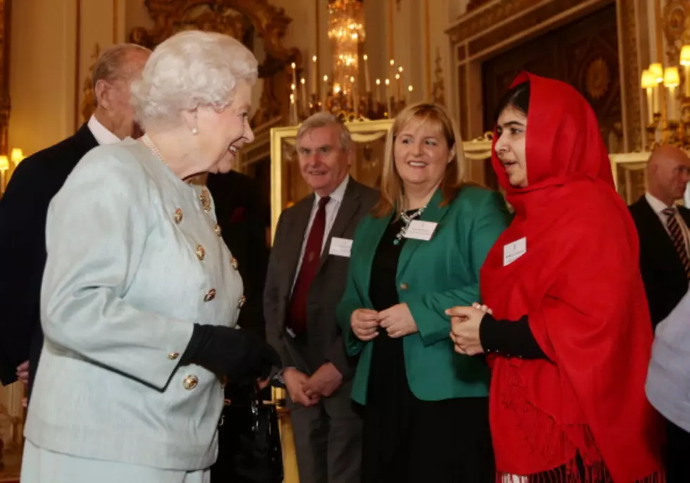 Malala Skips School To Meet Queen Elizabeth II