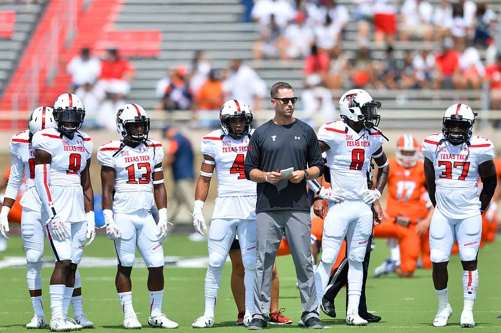 Tech Coach Kingsbury Excited about QB Competition