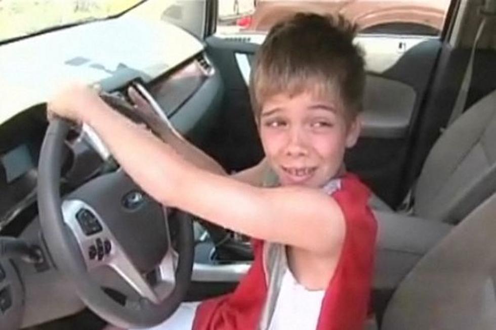 Ten-Year-Old Takes Mom’s SUV on a Joy Ride [VIDEO]