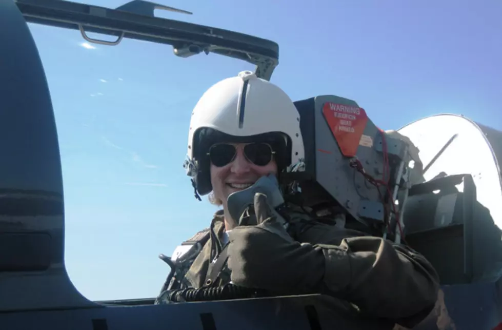 Frankie Ballard Lives Out Childhood Dream of Flying in a Fighter Jet