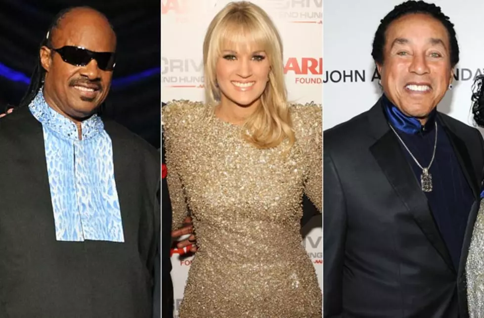 Carrie Underwood Sings With Stevie Wonder and Smokey Robinson