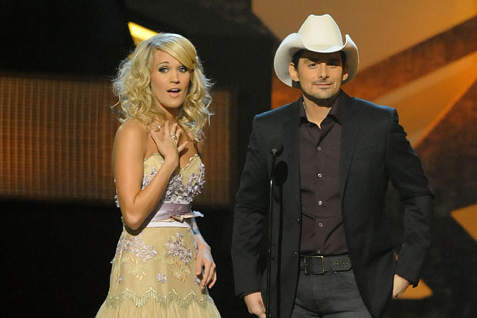 Brad Paisley and Carrie Underwood Win 2011 Taste of Country Award for Song of the Year