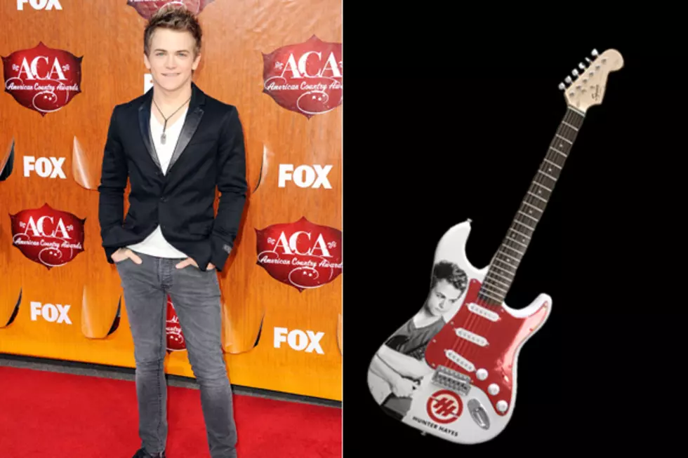 Win an Electric Guitar Signed by Hunter Hayes