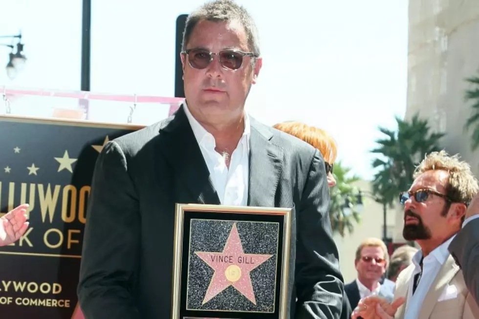 Vince Gill Honored With Star on the Hollywood Walk of Fame