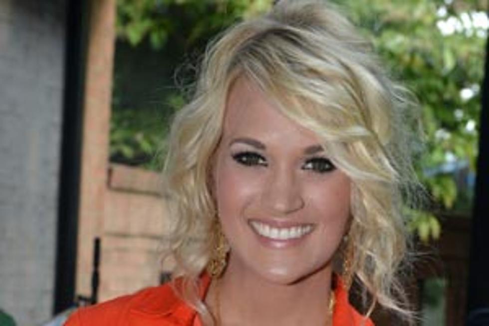 Carrie Underwood Rescues a Chipmunk From a Horrible Fate