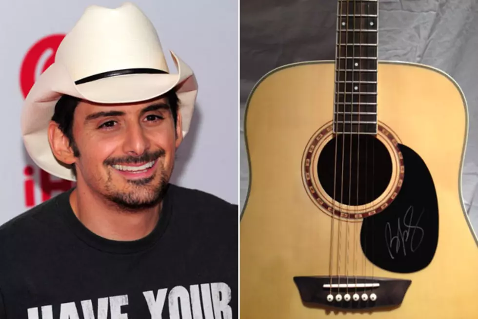 Win an Autographed Brad Paisley Guitar &#8211; 12 Days of Christmas Giveaway