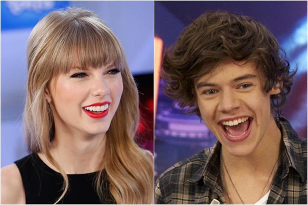 Taylor Swift Gets a Singing Telegram From Harry Styles