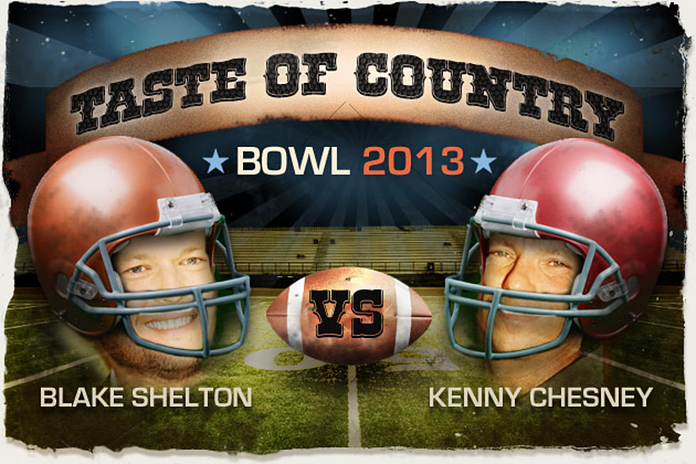 Blake Shelton vs. Kenny Chesney &#8211; Taste of Country Bowl 2013, Round 1