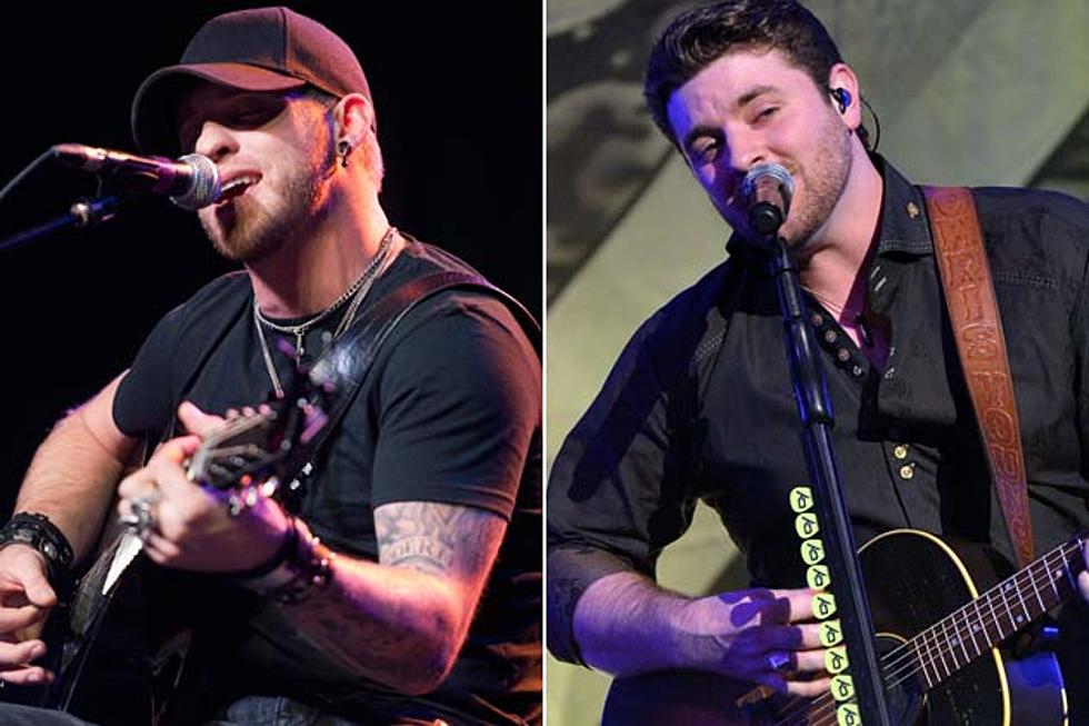 See a Photo of Brantley Gilbert and Chris Young on the Set of ‘Nashville’