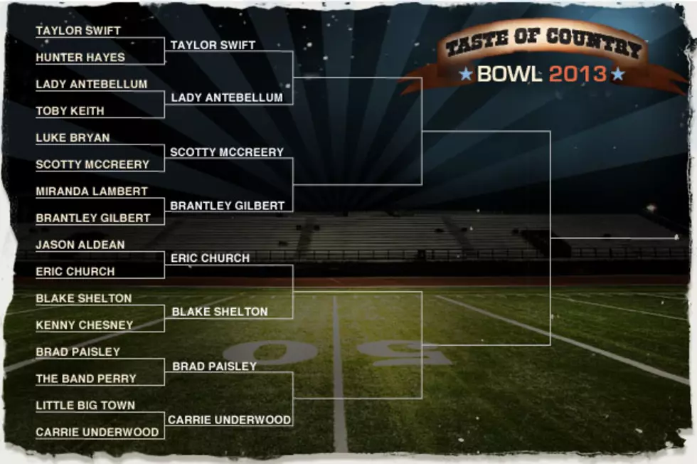 Taste of Country Bowl Round 2 Has Superstars, Fans Scrambling for a Win