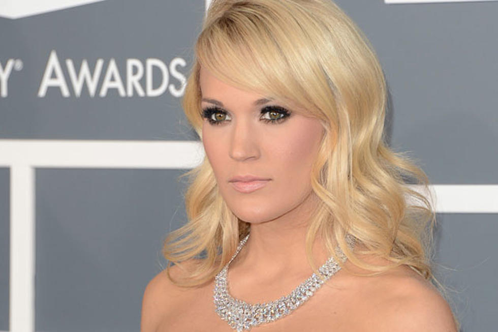 Carrie Underwood Walks Grammys Red Carpet in $31 Million Diamond Necklace