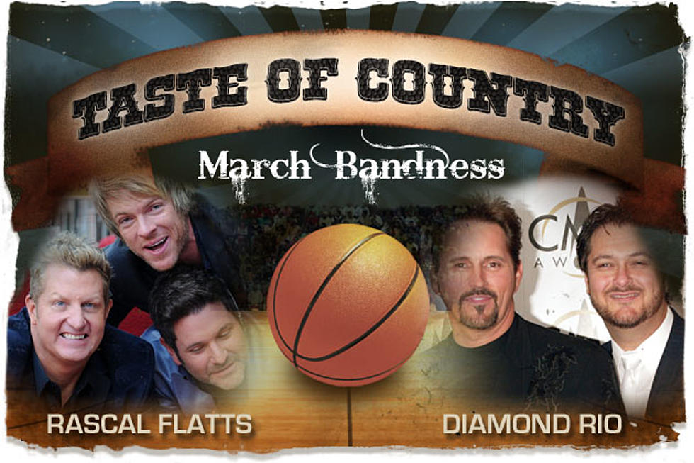 Rascal Flatts vs. Diamond Rio – Taste of Country March Bandness 2013, Round 1