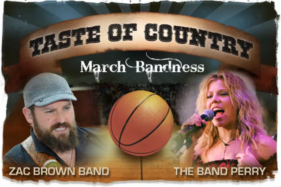Zac Brown Band vs. the Band Perry &#8211; Taste of Country March Bandness 2013, Round 2