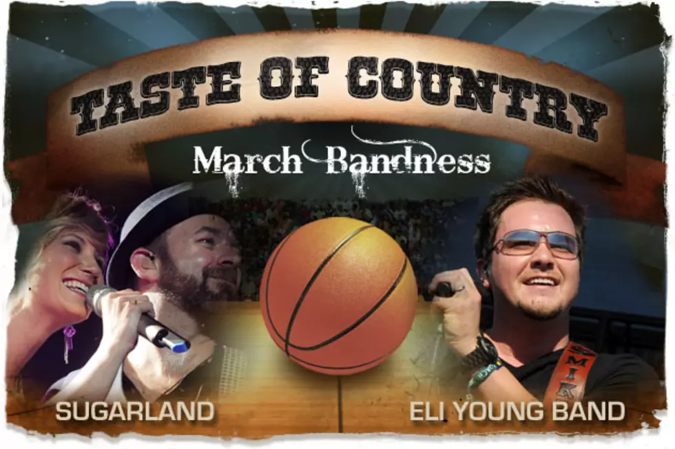 Sugarland vs. Eli Young Band &#8211; Taste of Country March Bandness 2013, Round 1
