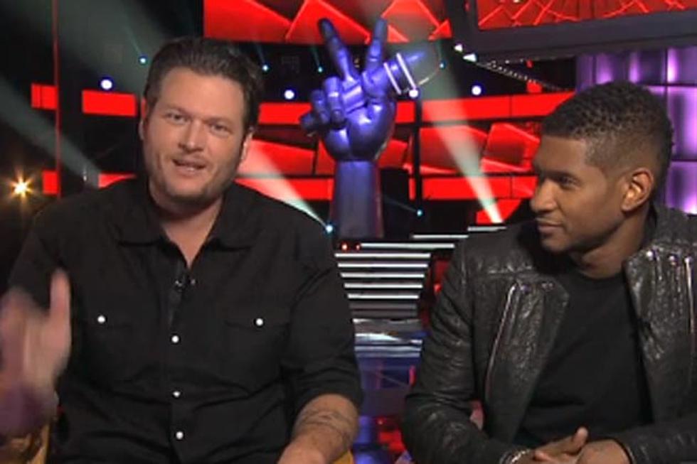 Blake Shelton Admits He Stares at Shakira, Feels Threatened by New &#8216;The Voice&#8217; Coach Usher
