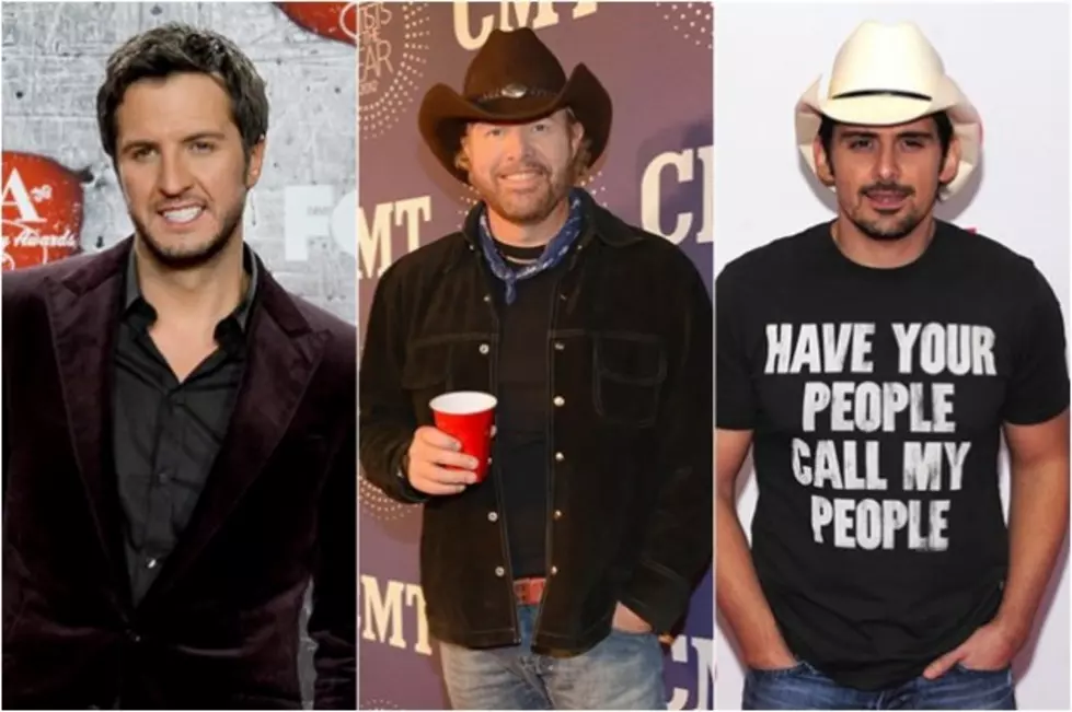 Luke Bryan, Toby Keith and Brad Paisley to Play Watershed Music Festival